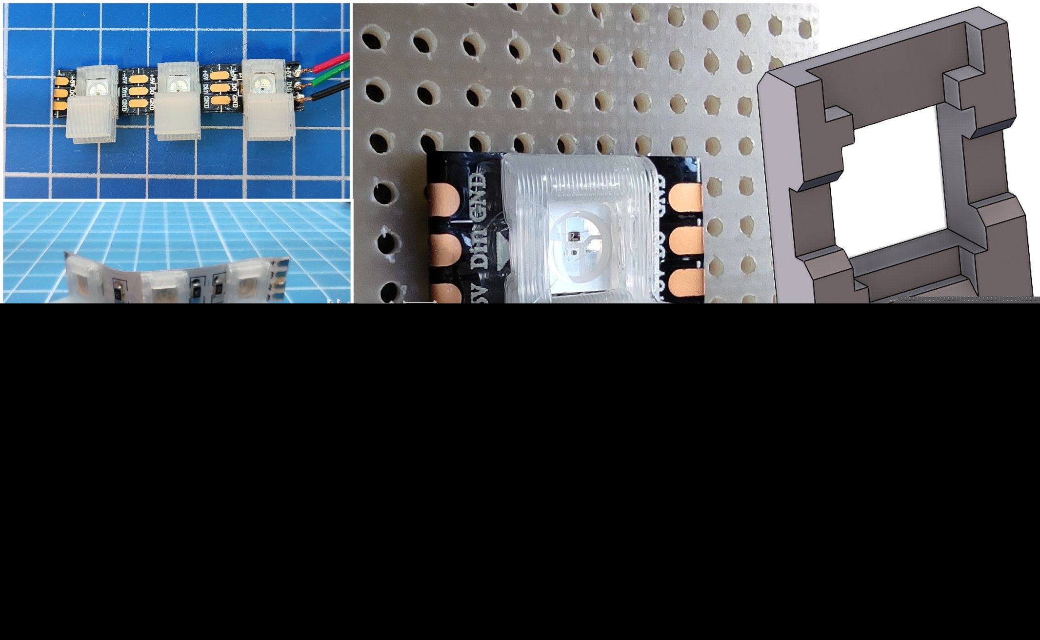 LED SMD5050夹M3