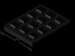 adafruit 3x4电话式矩阵键盘