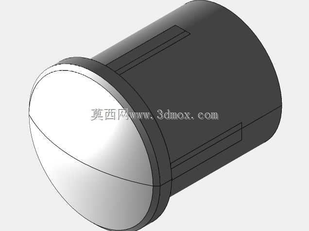 BIVAR LIGHTPIPE 3mm 垂直 PLP2 公制