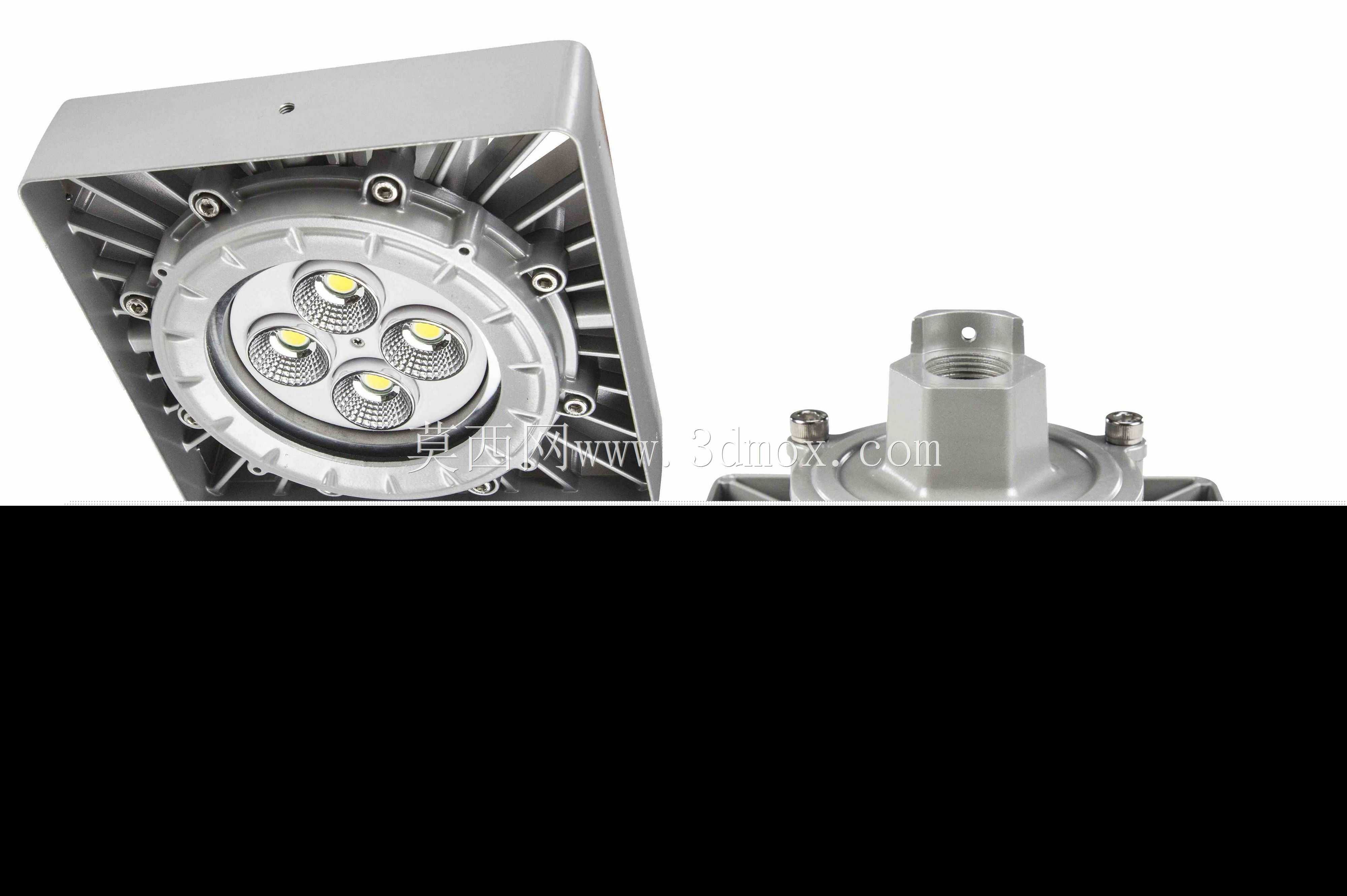 50W 防爆低棚 LED 灯具 - 喷漆房批准 - 7,000 流明 - T5