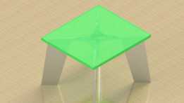 3d玻璃桌