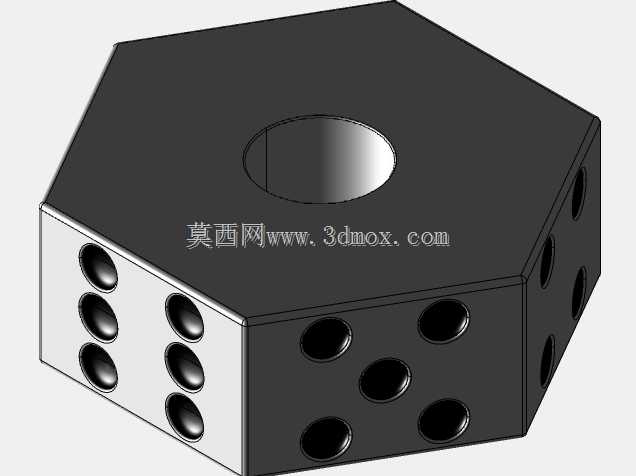 六角双回旋骰子(B版)