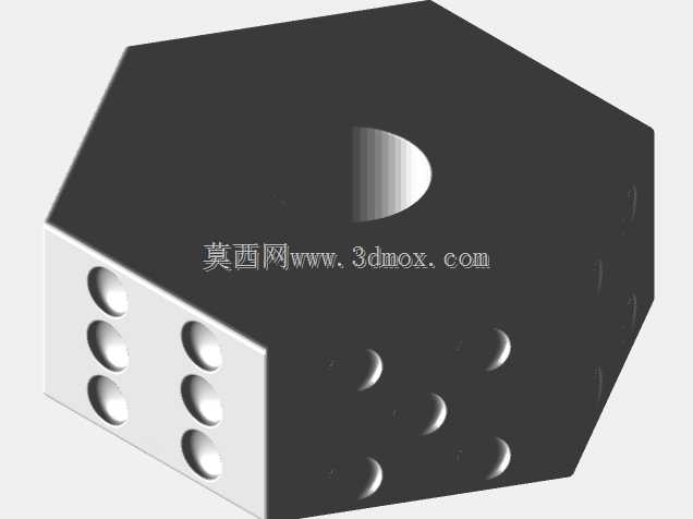 六角双回旋骰子(B版)