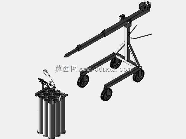 伸缩式手动起重机