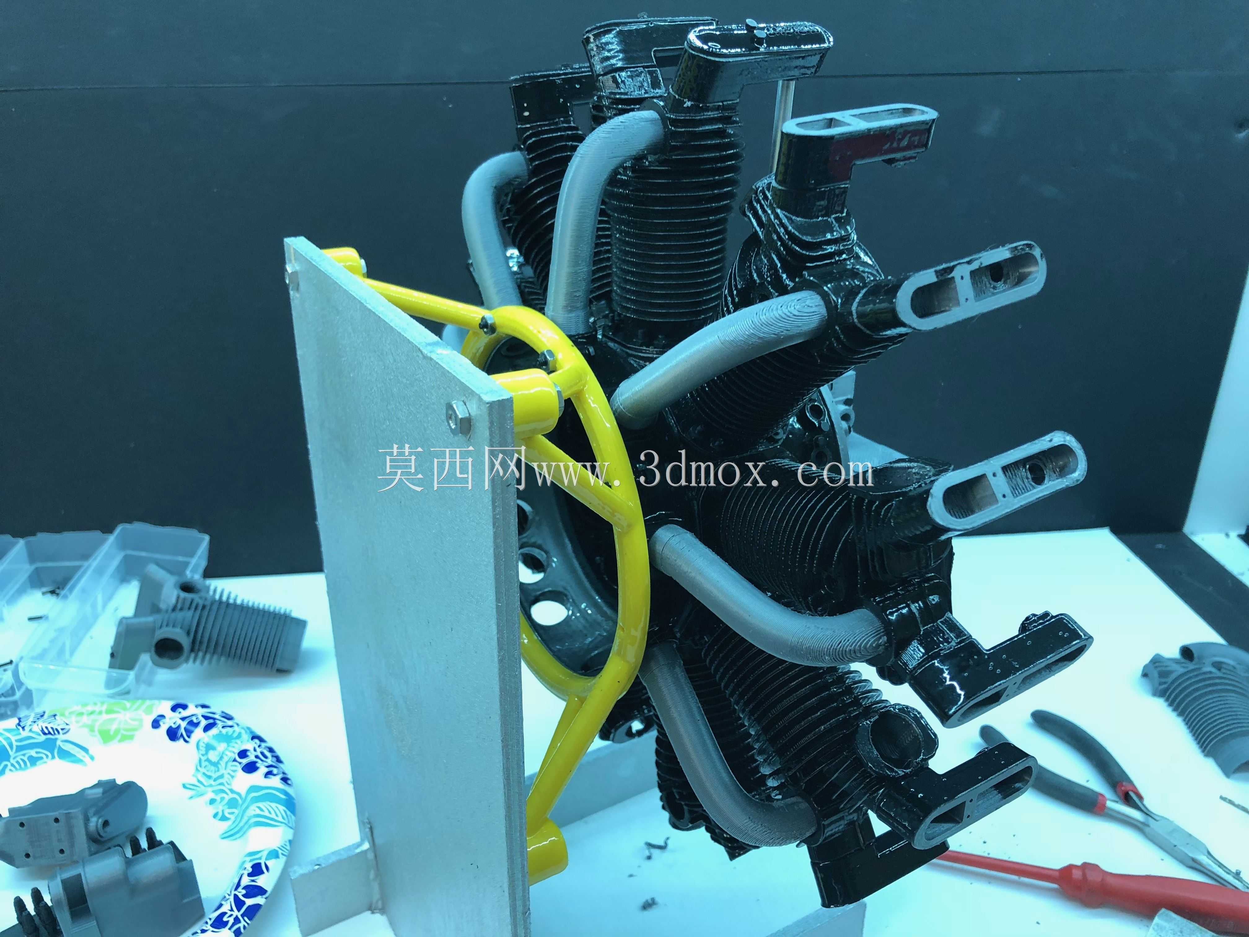 Wright R-790 Whirlwind J5 STEP�ļ�