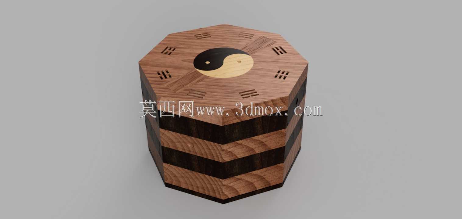 八卦拼图盒