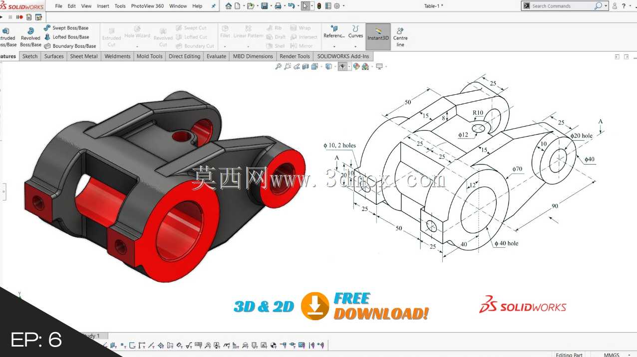 Solidworks-入门教程|组件建模|EP 5\u0026