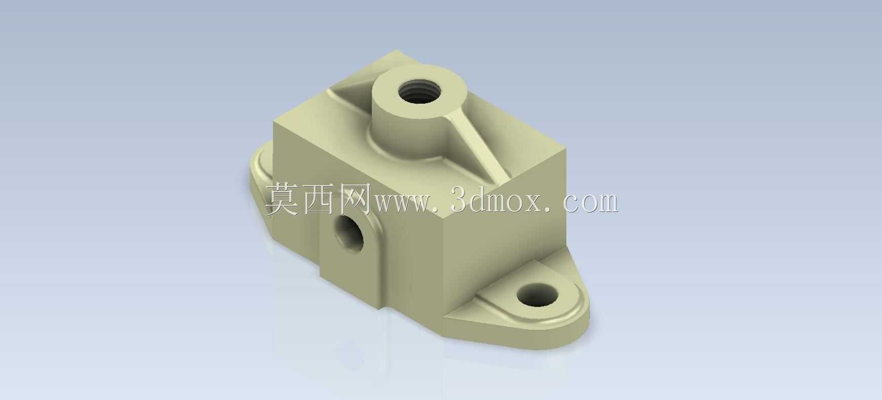 三维CAD基本练习039/Autodesk Inventor Pro