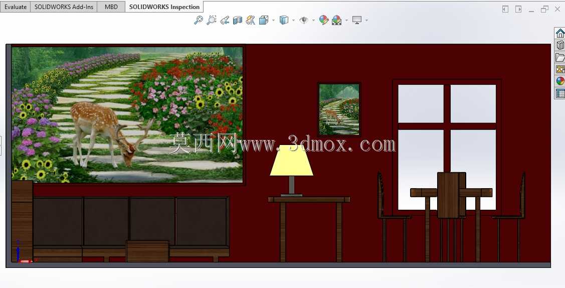 SolidWorks3D�еķ�����ƽ������ӻ�
