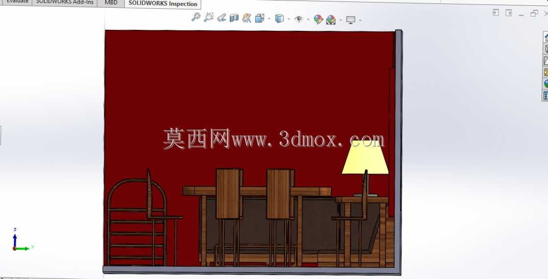 SolidWorks3D�еķ�����ƽ������ӻ�