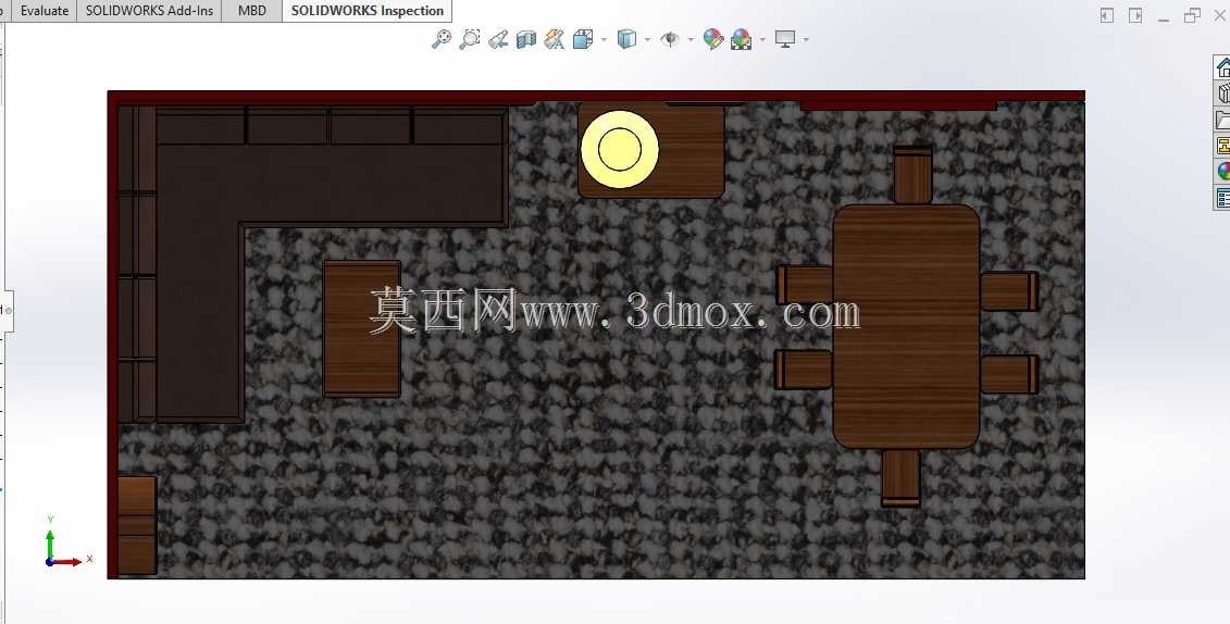 SolidWorks3D�еķ�����ƽ������ӻ�