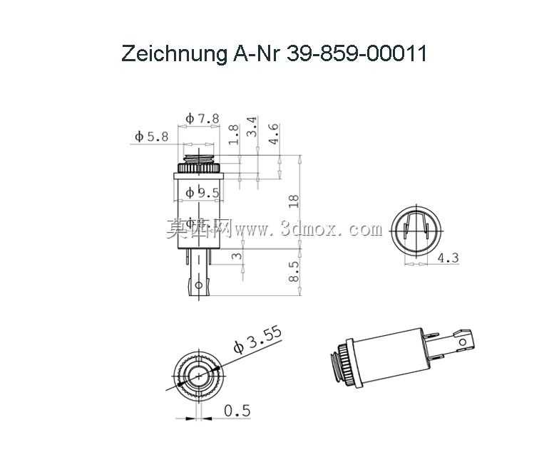3.5毫米内置音频插座