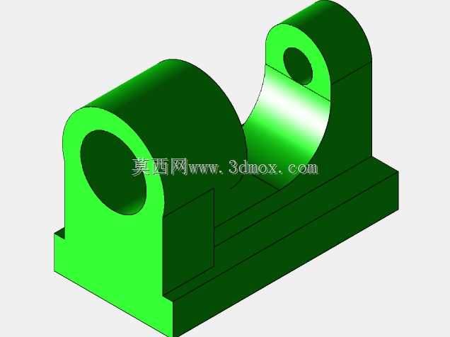 三维CAD基本练习036/Autodesk Inventor Pro