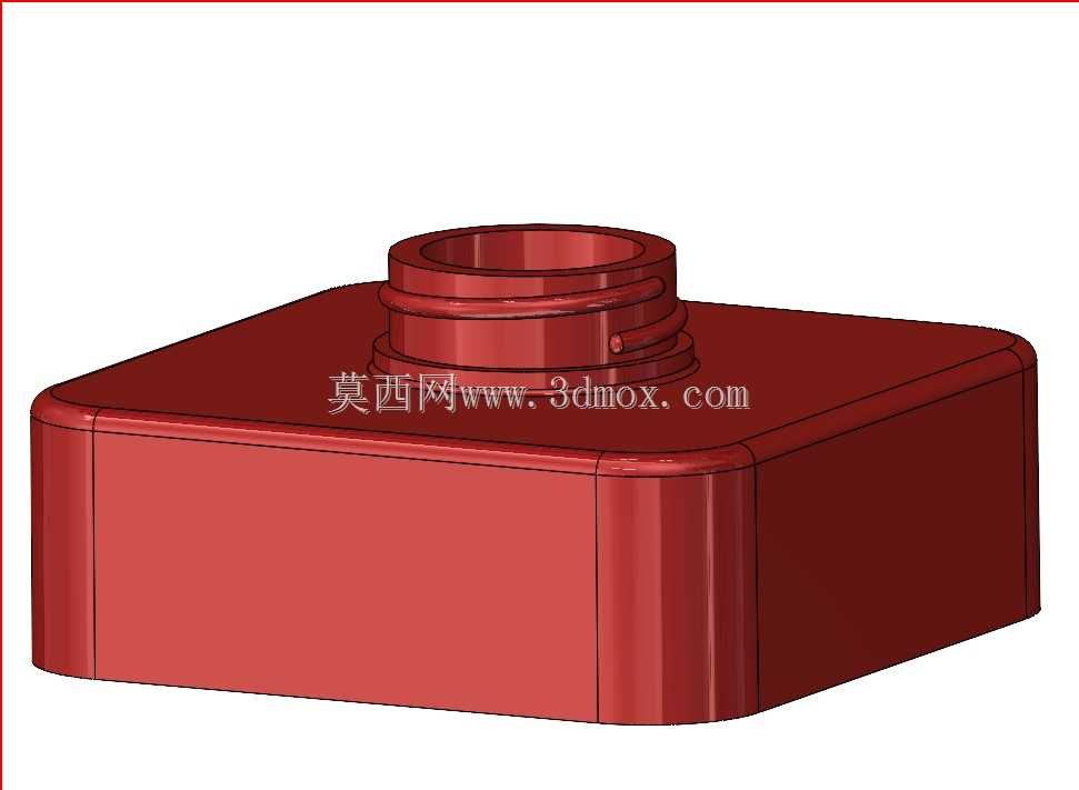 浴室套装塑料模具-7产品有一个螺丝