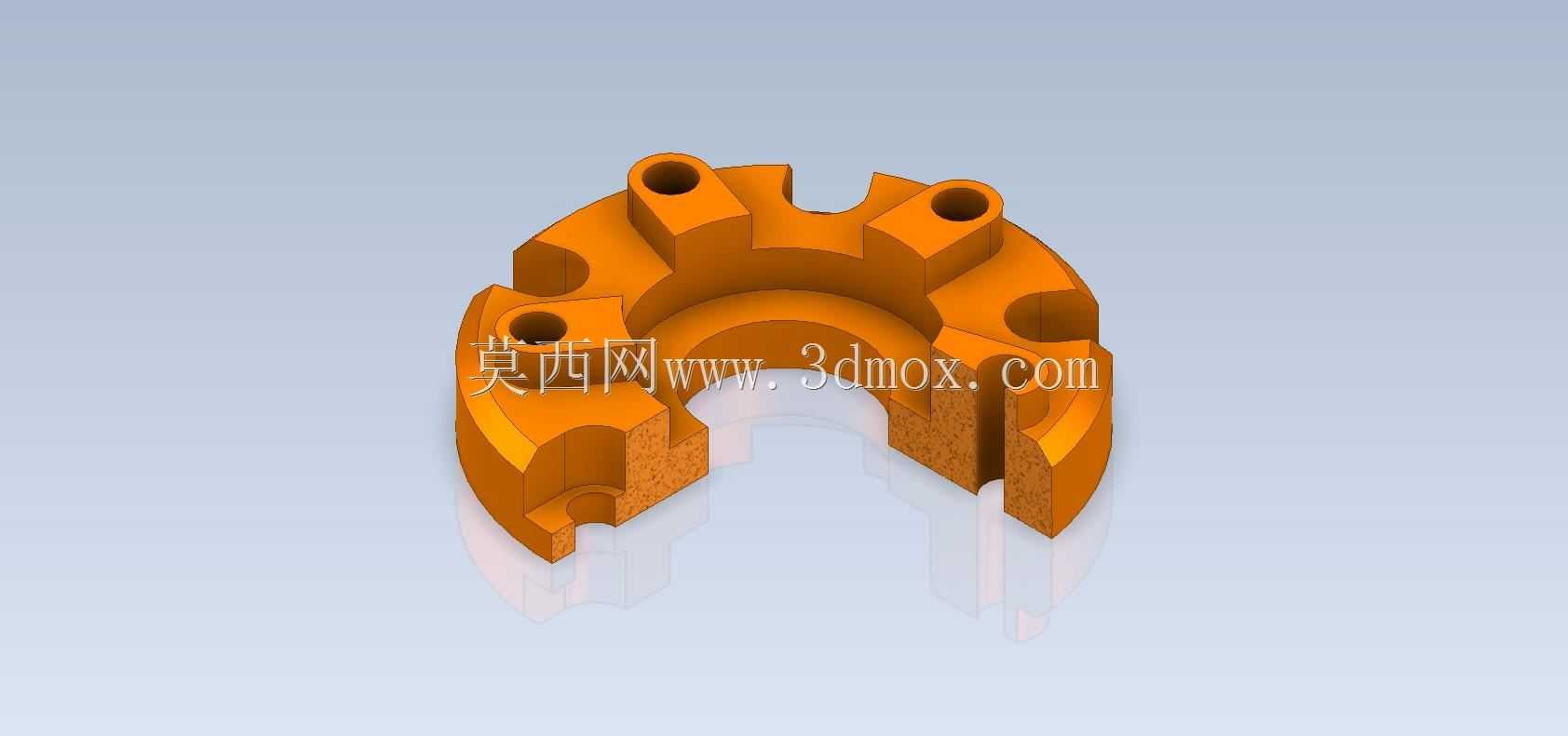Studycadcam三维CAD练习42/Autodesk Inventor Pro