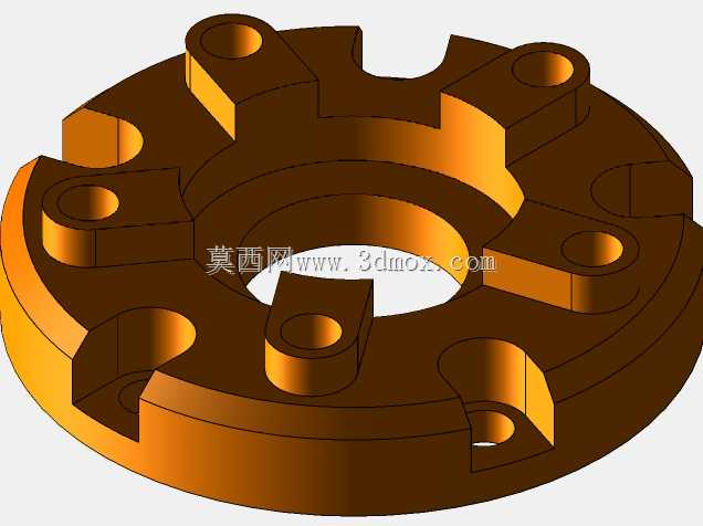 Studycadcam三维CAD练习42/Autodesk Inventor Pro
