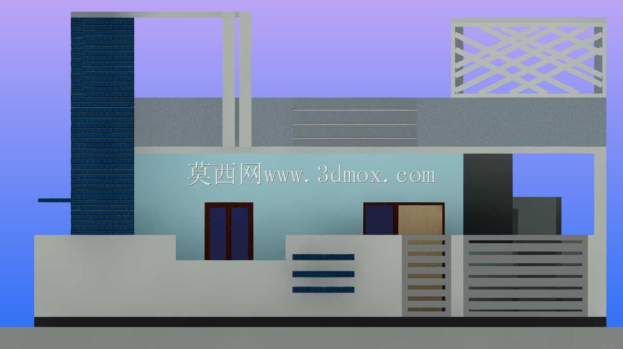 在autocad中完成三维建筑