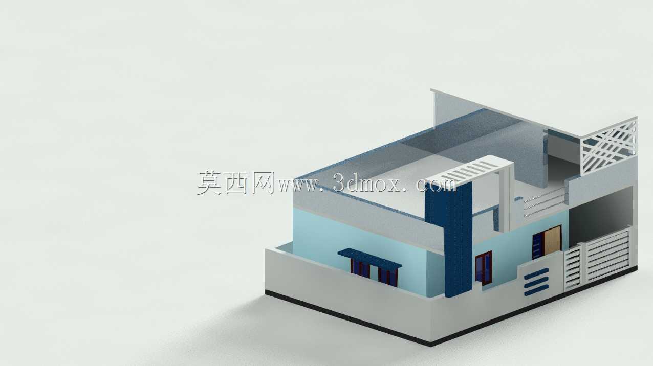 在autocad中完成三维建筑