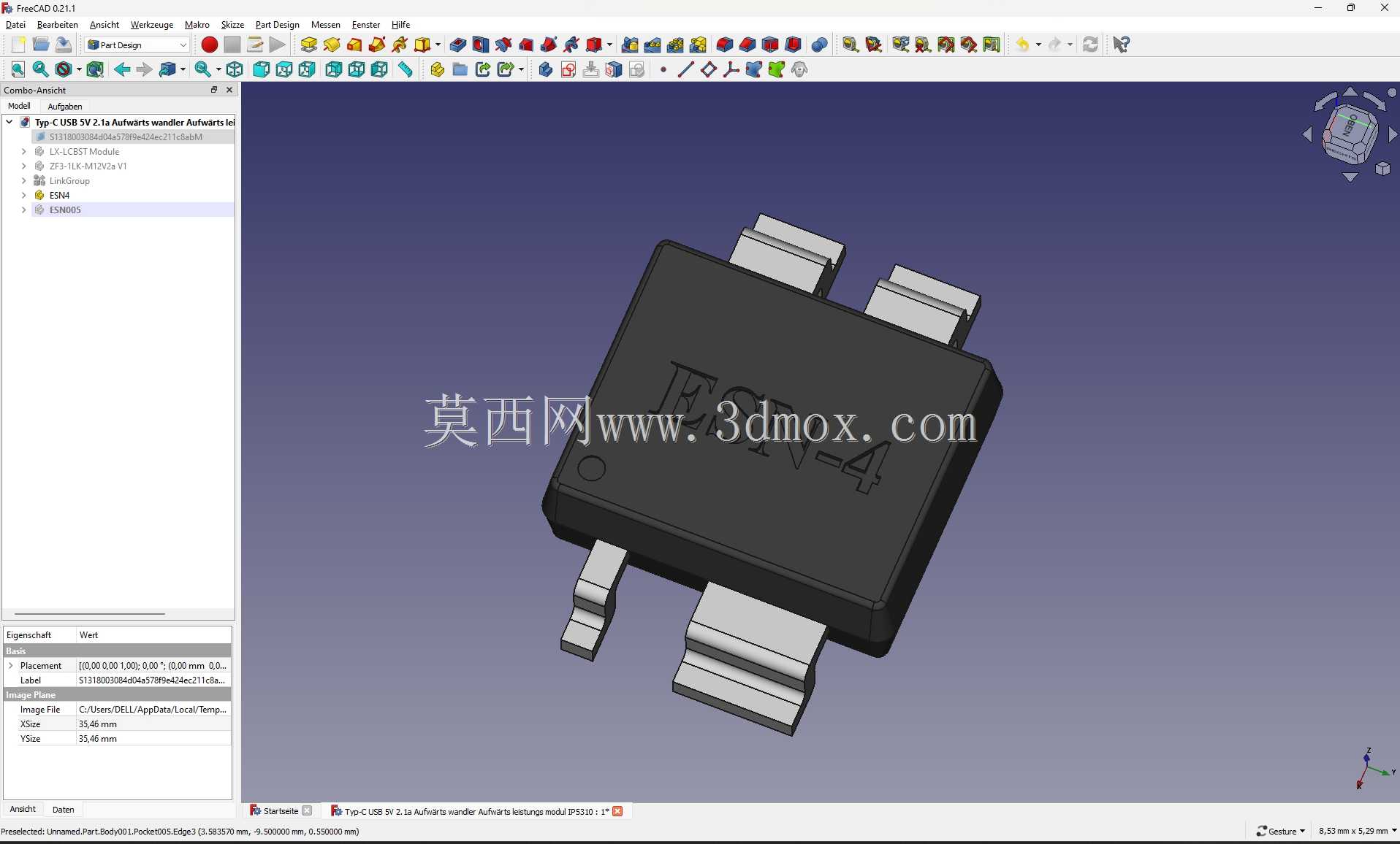 ESN-4表面贴装封装SMD SMT
