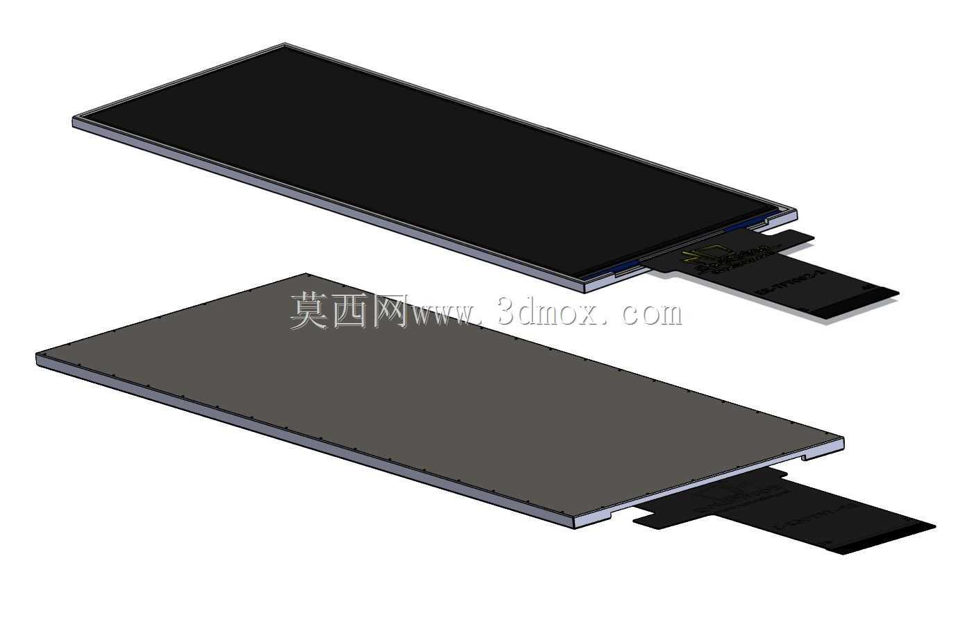 条形6.2英寸360x960 IPS TFT液晶显示器SPI+RGB接口