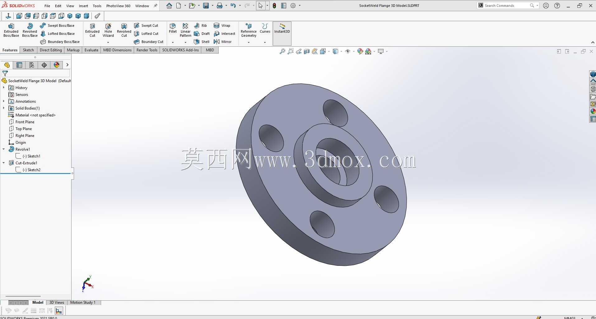 1“NPS承插焊法兰300#RTJ(ASME B16.5)