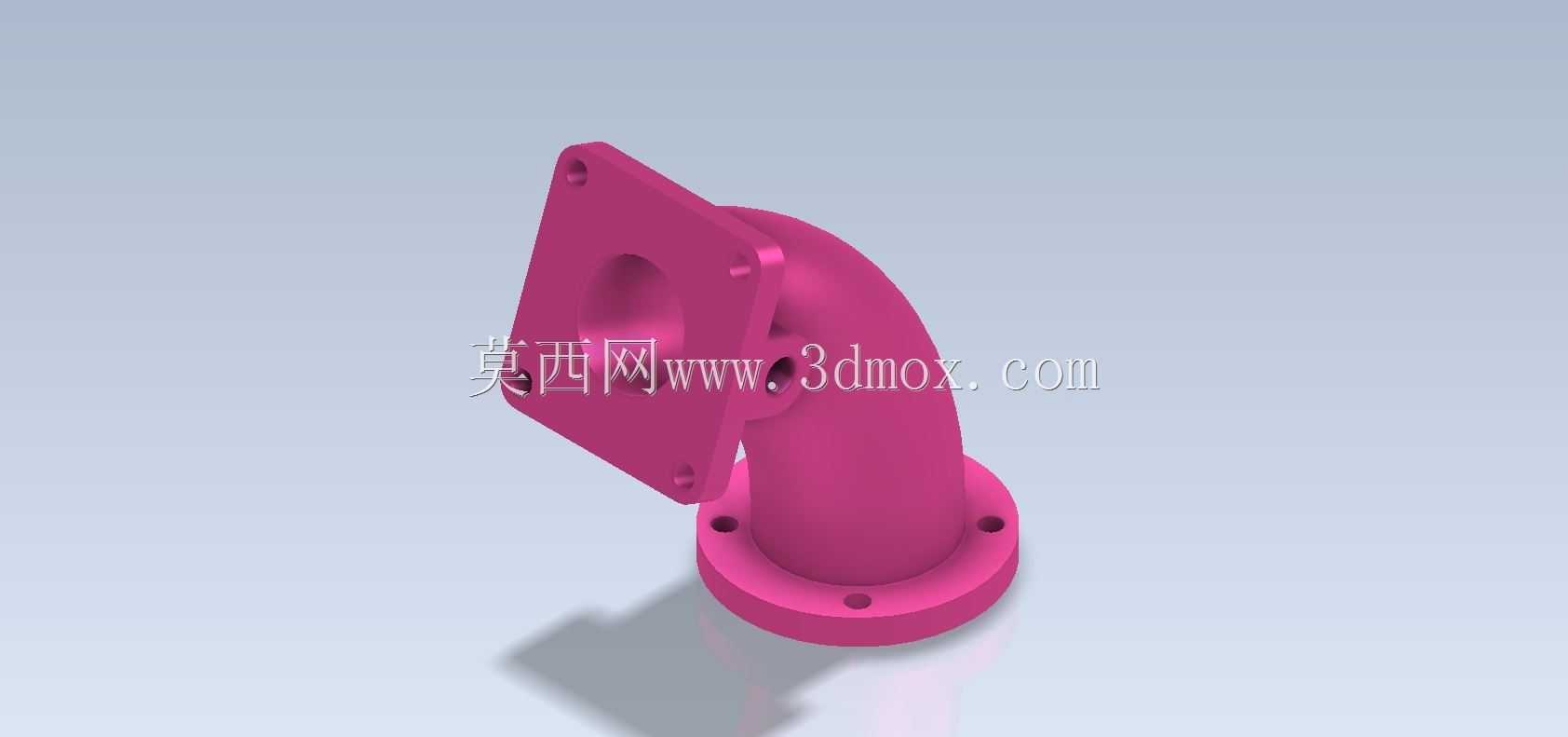 Studycadcam三维CAD练习980/带法兰的管道/Tubería con Bridas/Autodesk Inventor Pro