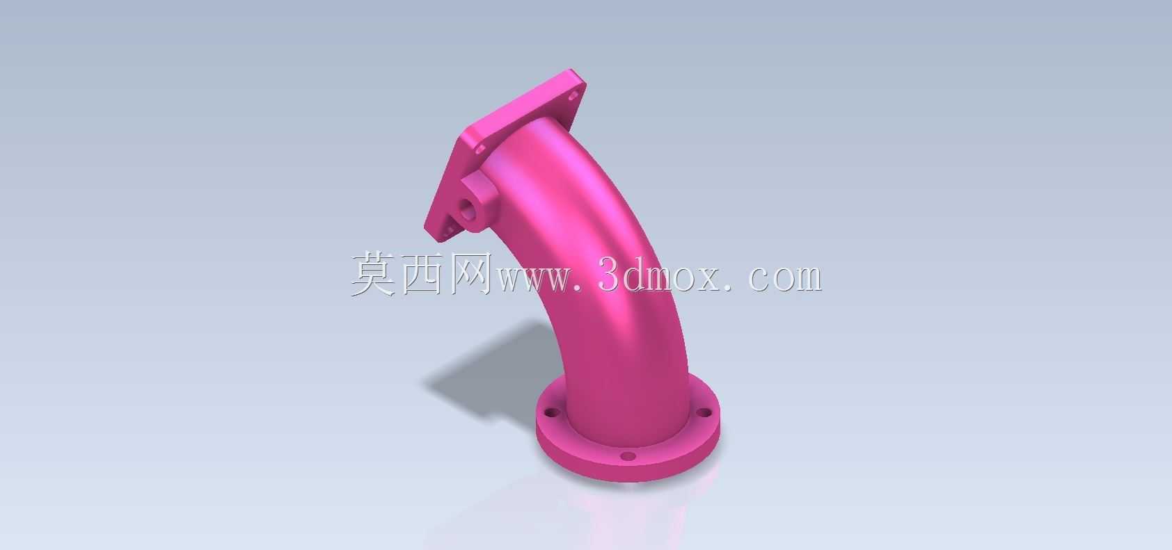 Studycadcam三维CAD练习980/带法兰的管道/Tubería con Bridas/Autodesk Inventor Pro