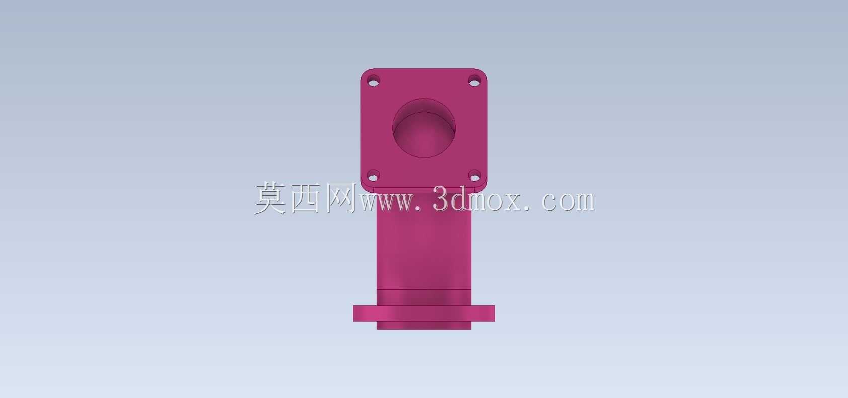 Studycadcam三维CAD练习980/带法兰的管道/Tubería con Bridas/Autodesk Inventor Pro