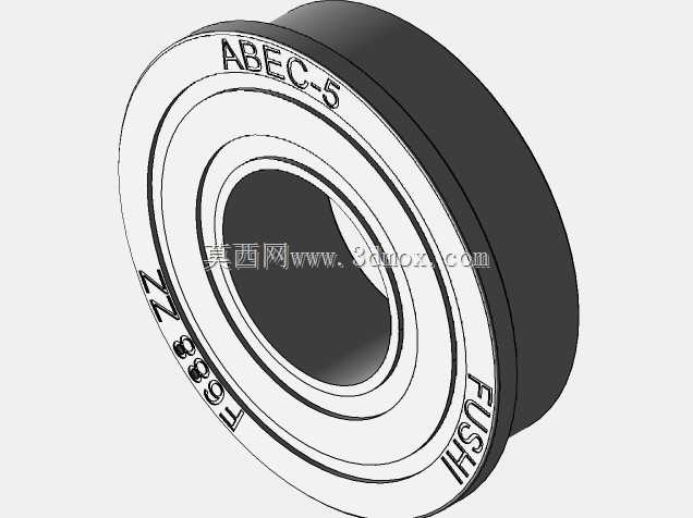 FUSHI F688 ZZ ABEC-5法兰球轴承