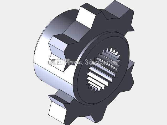 高性能汽车离合器系统 - 固体工程模型