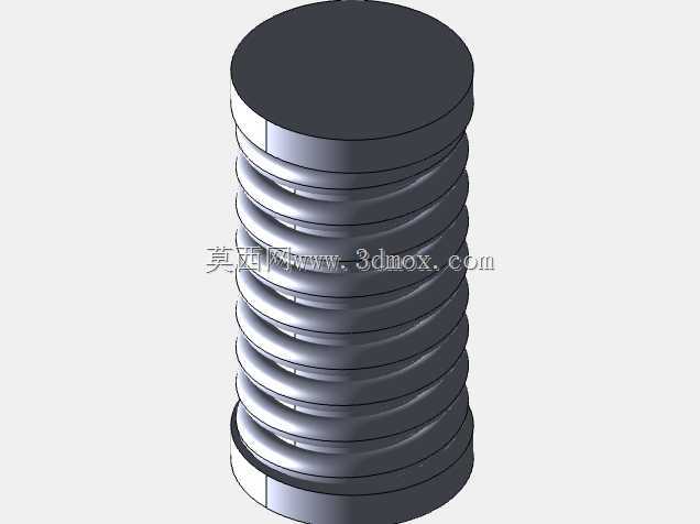 高性能汽车离合器系统 - 固体工程模型