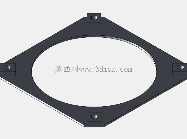 高性能汽车离合器系统 - 固体工程模型