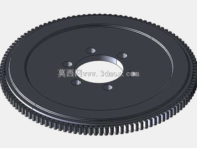 高性能汽车离合器系统 - 固体工程模型