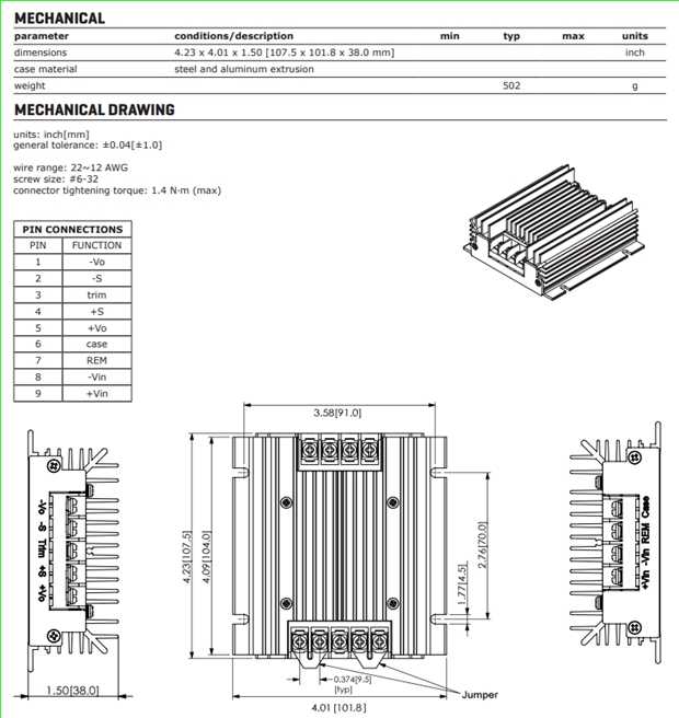 200W DC-DC 转换器