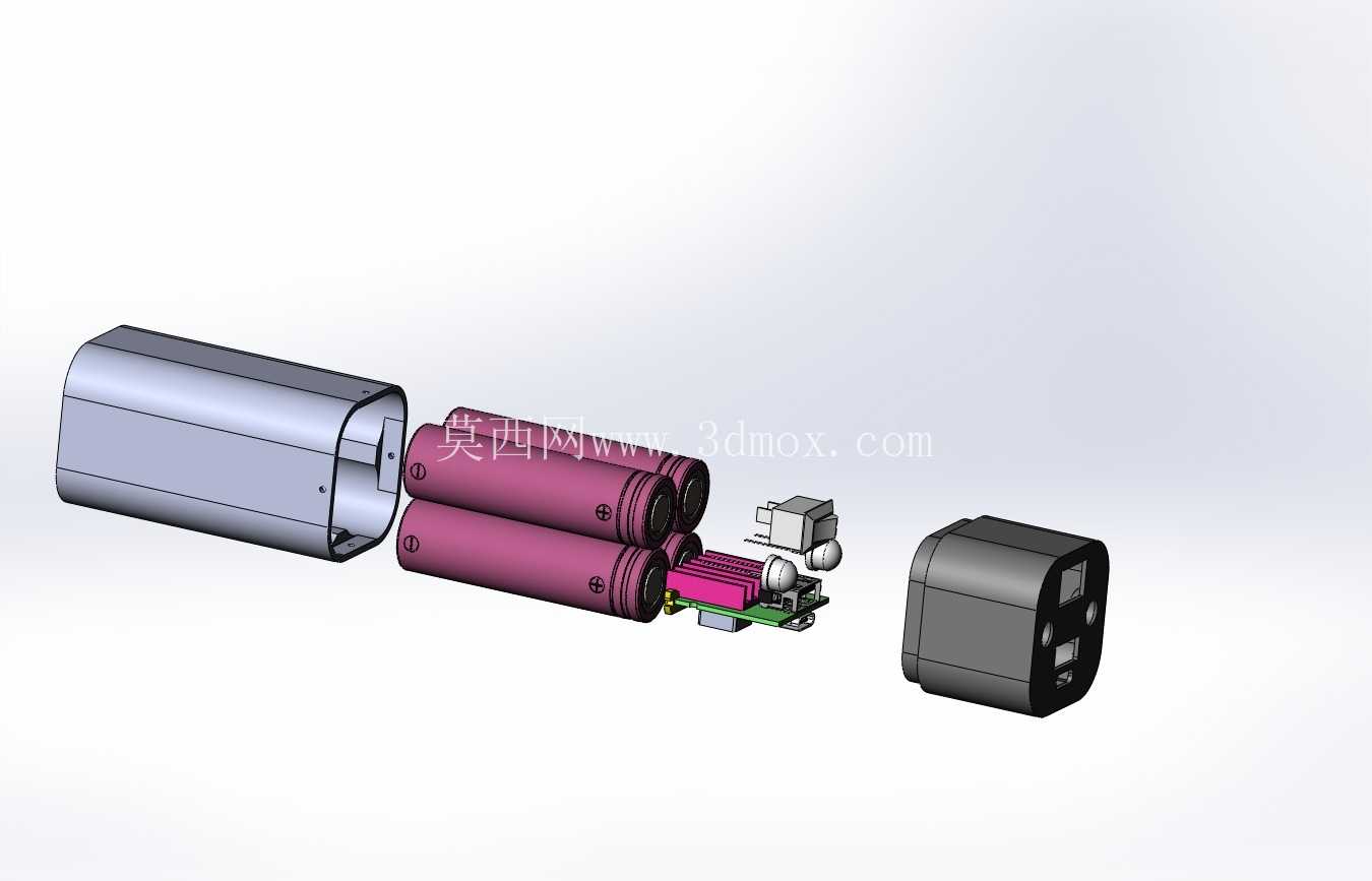 �ƶ���Դ 4x18650 QC4.0 QC3.0 Type-C USB 5V 4A ��ѹת������ѹ��Դ