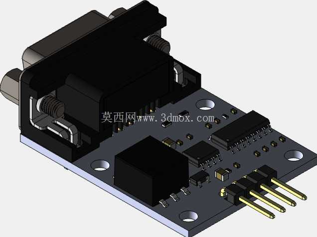 RS232 ת TTL��UART����Դ����ģ��