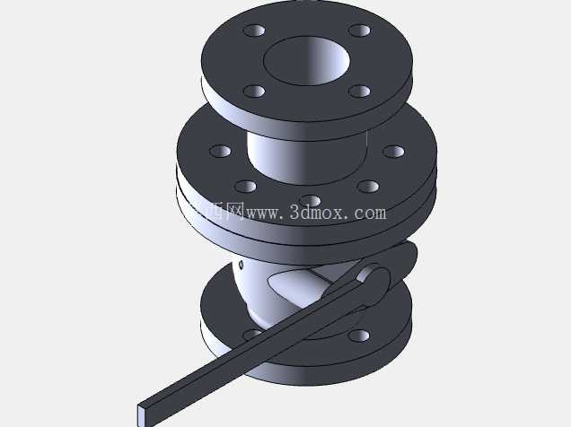  DN 80 Globe Valve FRP 