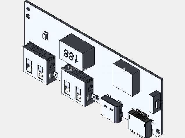 QC4.0 QC3.0 LED双USB 5V 4.5A 22.5W