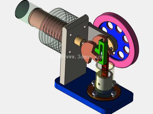 Stirling Engine Assembly(工作)