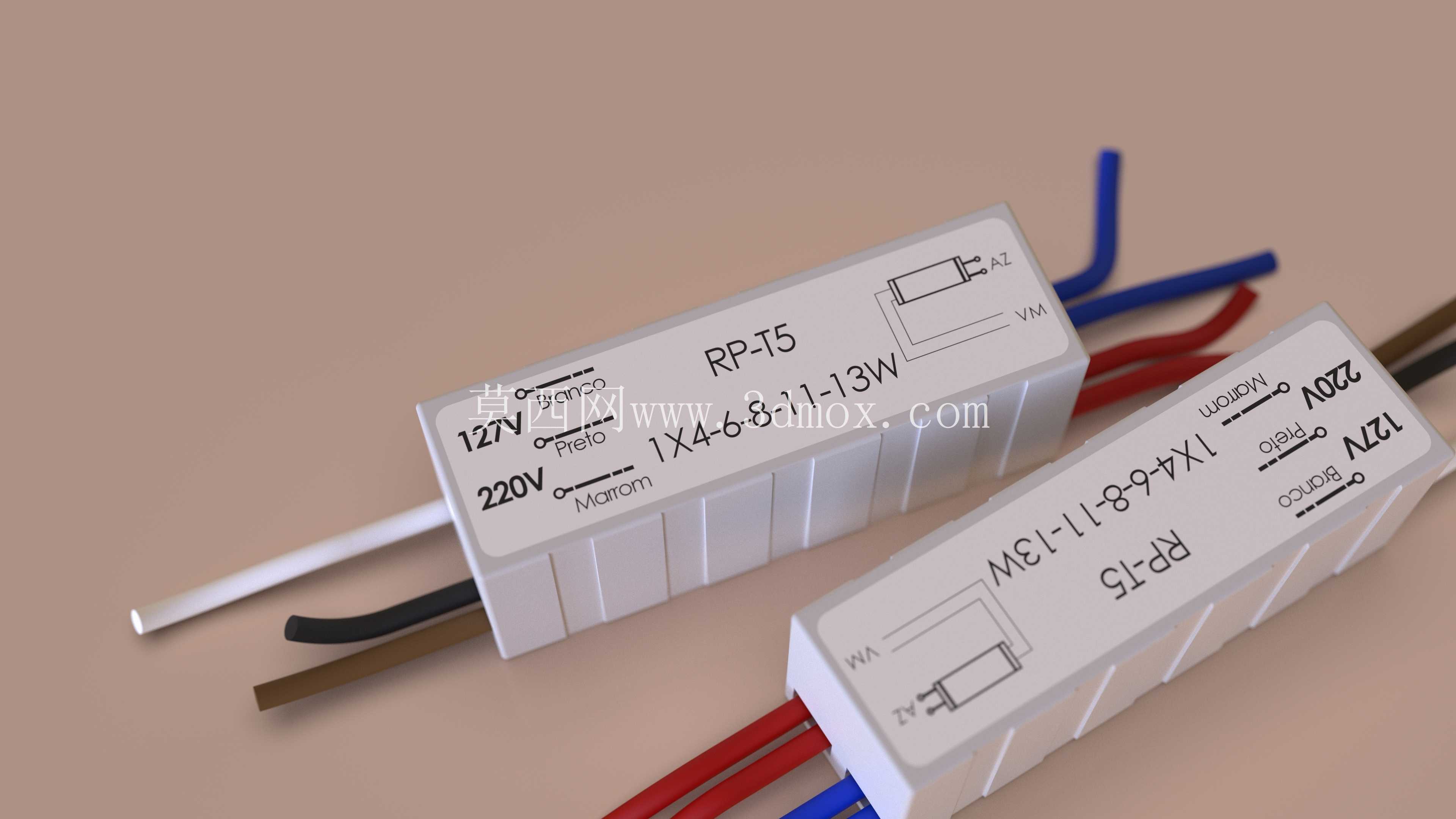 Reator Lampada Fluorescente 6w ~ 13w