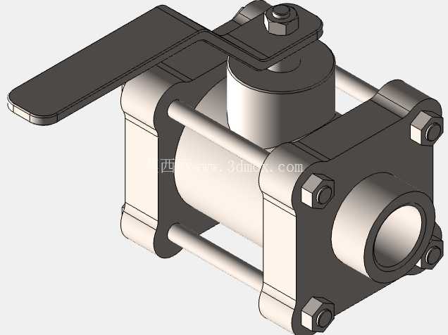  1/4 \�� Swagelok Ball Valve S-62TF4 