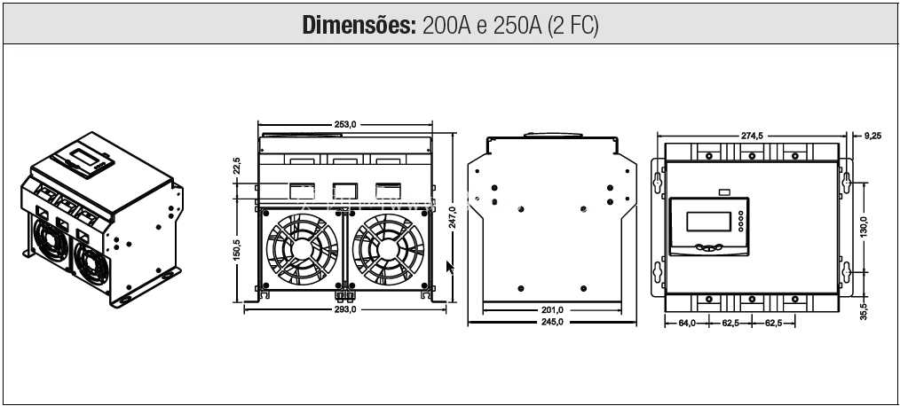 ���� -  PONTencia -P501-200-250a 