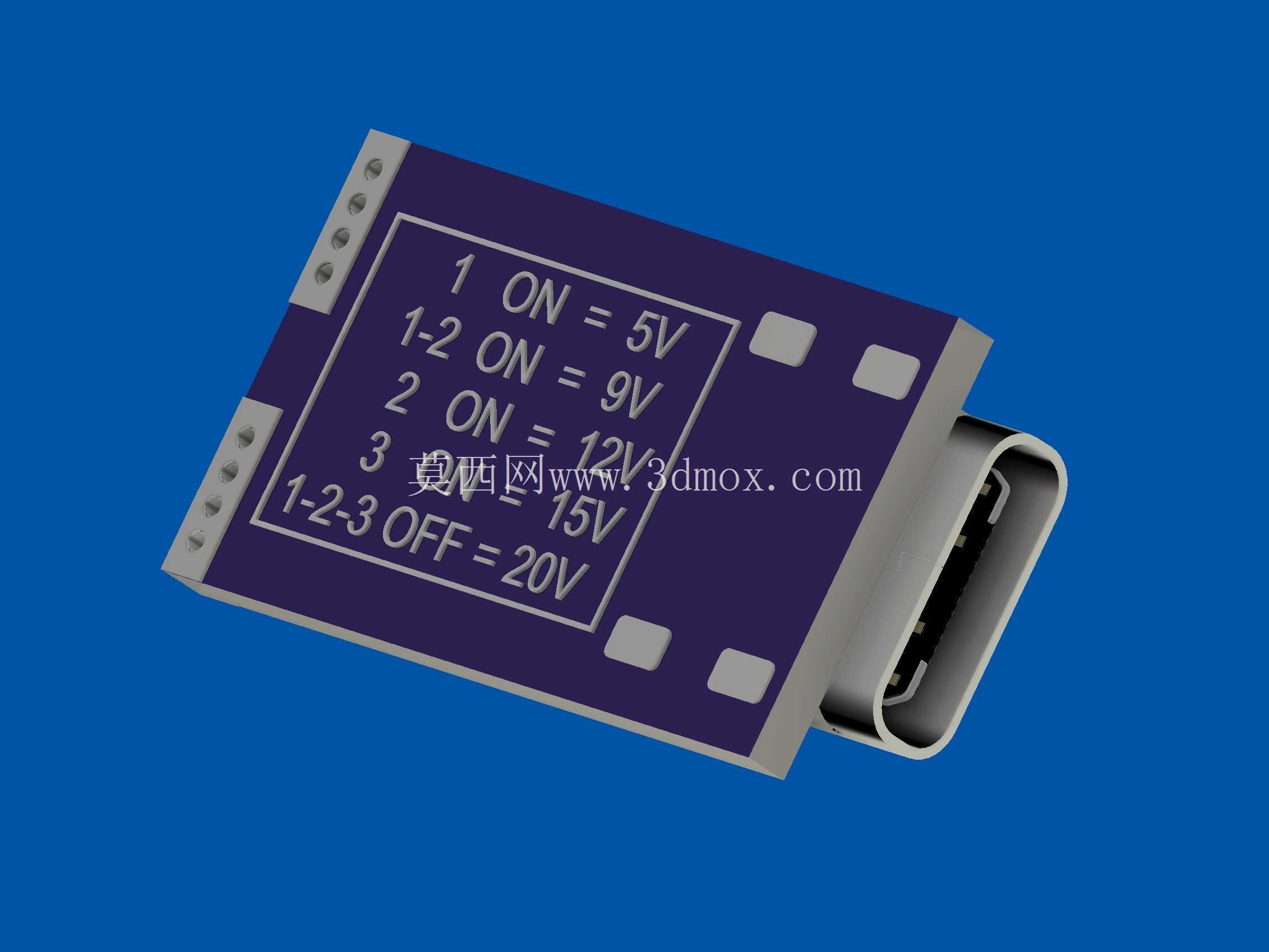 USB-C诱饵100W模块