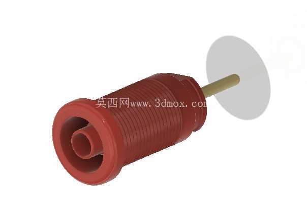 Hirschmann 4 mm Bananenbuchse Rot��L?tanschluss 6��3x0��8