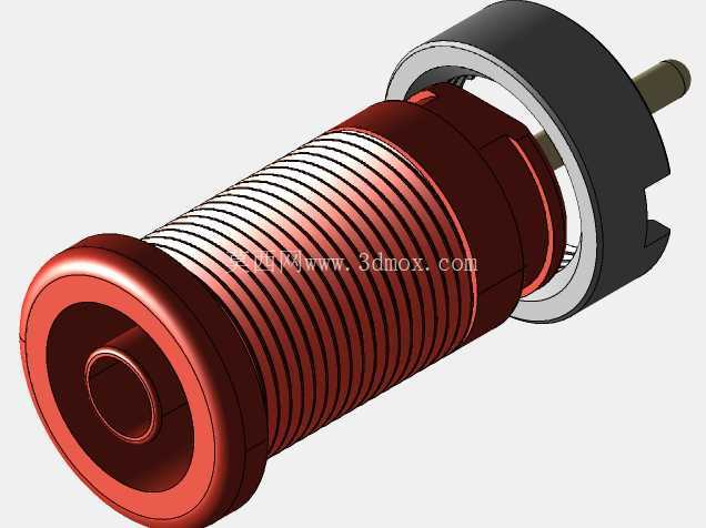 Hirschmann 4 mm Bananenbuchse Rot��L?tanschluss 6��3x0��8
