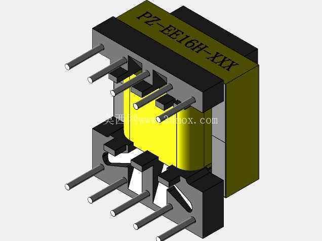  EE16ˮƽ��ѹ��5+5pin 
