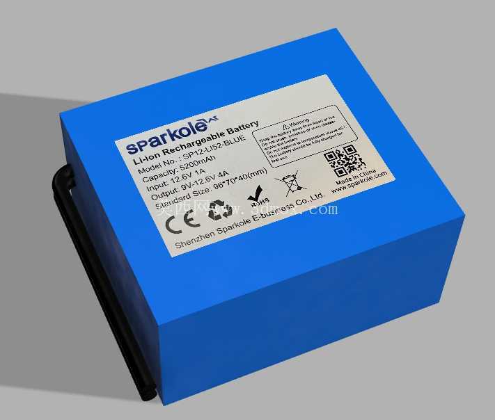 Sparkole 12V 5200mAh ����ӳ���� v1