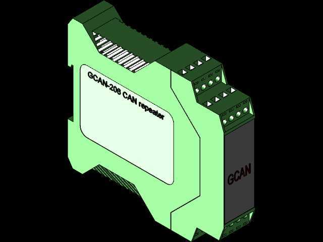 GCAN-206可以中继器
