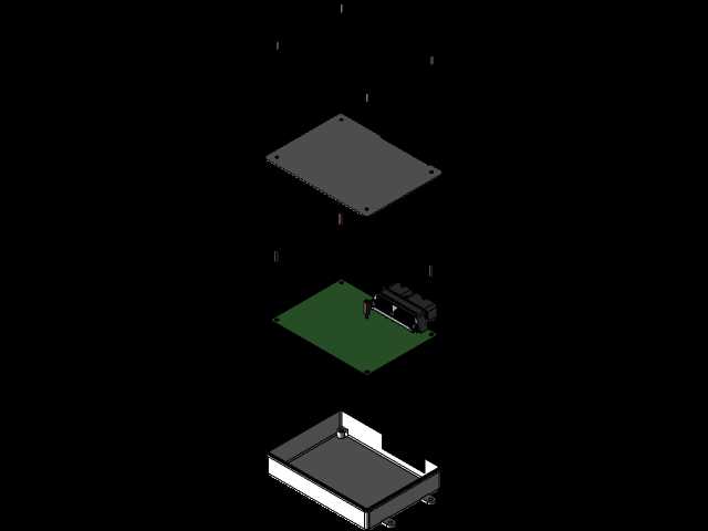 3D打印的VCU盒