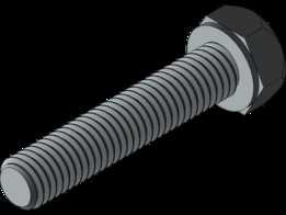  ASME B18.2.1 HEX Bo